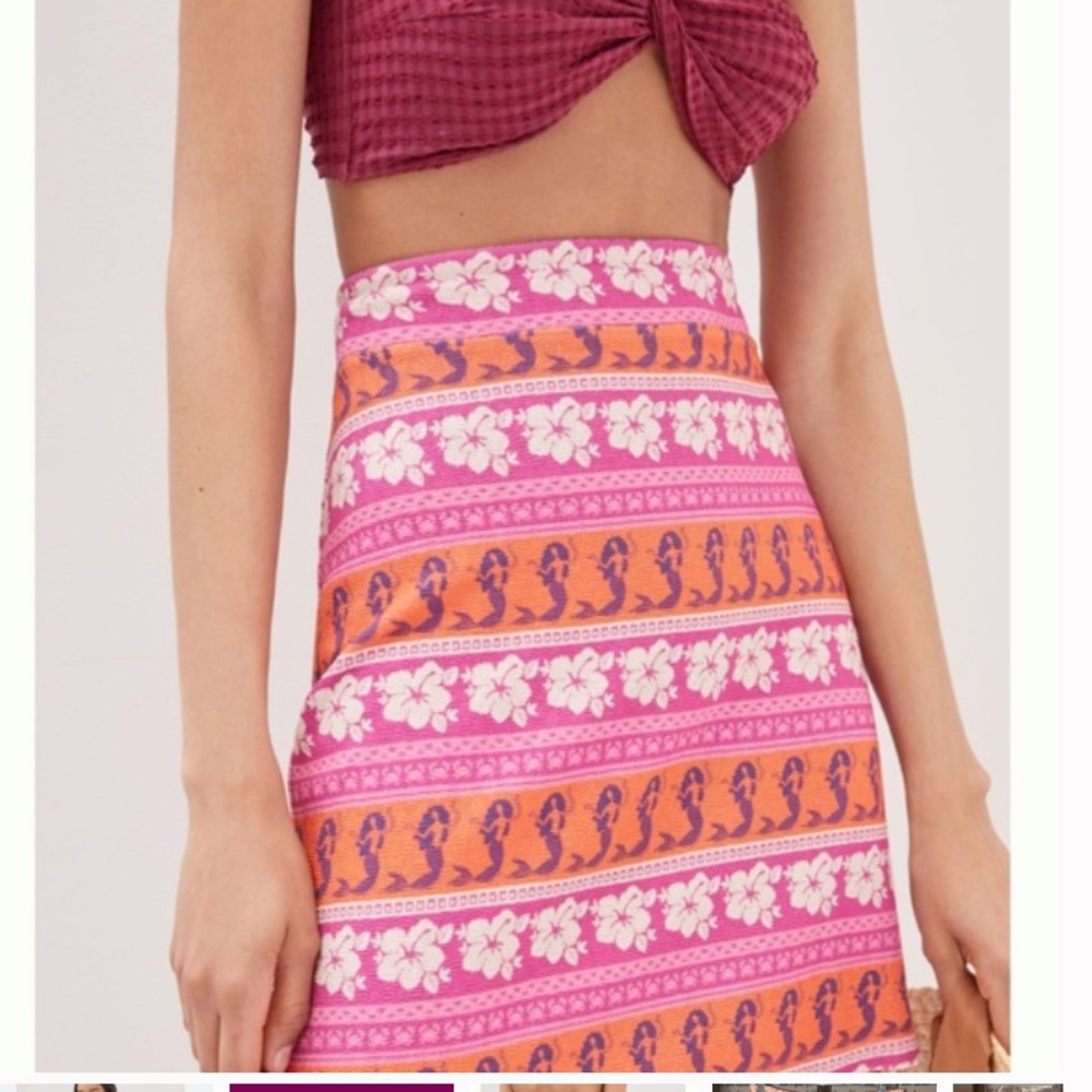 Farm Rio Knit Mini Skirt - Picture 2 of 7